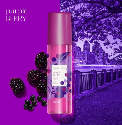 COLONIA COLORS IN NATURE PURPLE BERRY