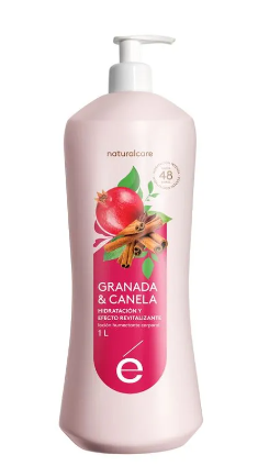 Crema Humectante Corporal Granada & Canela Natural Care 1 LT