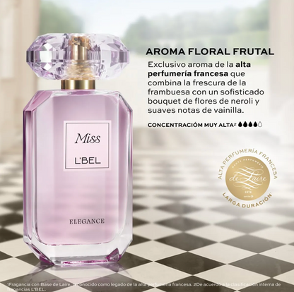 Miss L'bel Elegance - Perfume para mujer de muy alta concentración