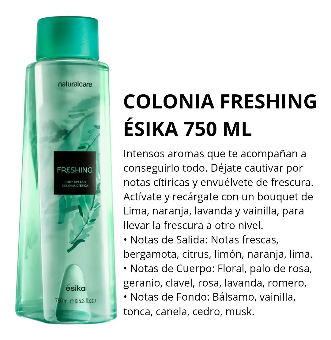 Colonia cítrica - LIVING FRESH