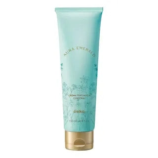 Crema Perfumada Esika Aura Emerald Floral Frutal 130 Ml