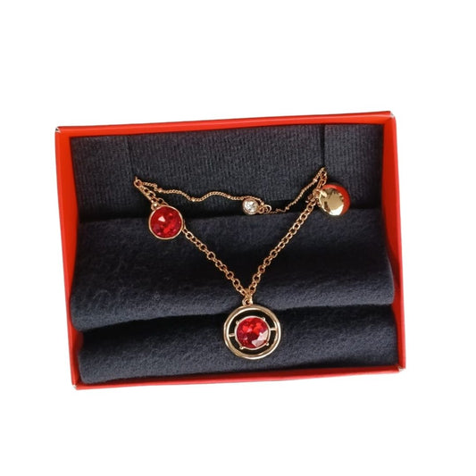 Set Brilla  Collar + Aretes