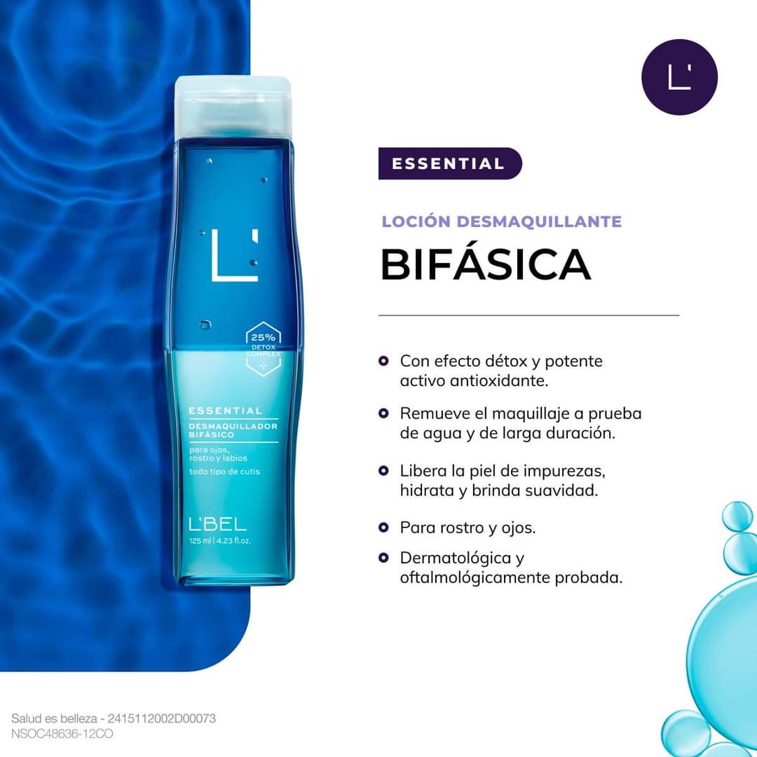 DESMAQUILLANTE BIFASICO 125 ml