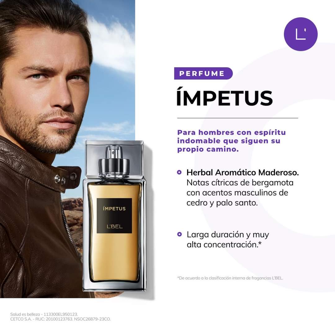 Perfume masculino Ímpetus