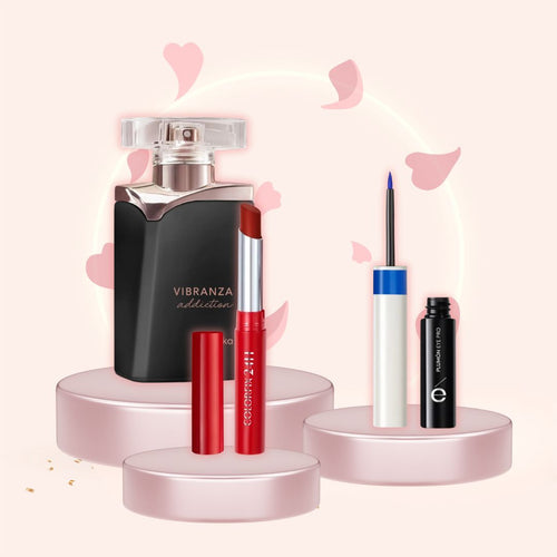 Perfume Vibranza Adiction + 🤩GRATIS🤩 Delineador plumón negro+labial colorfix