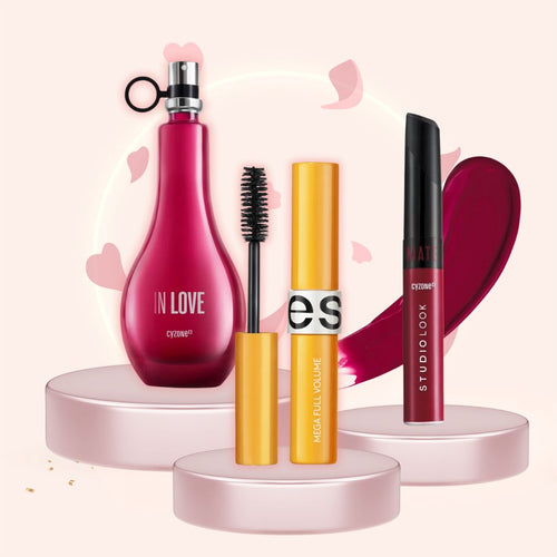 Perfume IN LOVE + MÁSCARA VOLUMINIZADORA DE PESTAÑAS🤩GRATIS🤩 Labial mate permanete 🎁