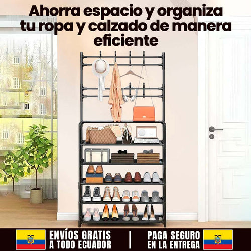 PERCHERO ORGANIZADOR DE ROPA 🎁SUPER PROMO🎁