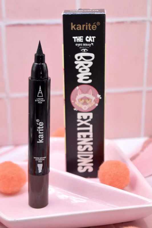 Plumon Delineador + Microblanding Cejas Brow Extensions Cat – Karite