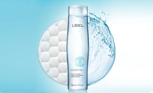 L'BEL® Essential Crema Limpiadora Exfoliante Facial para Piel Normal a Grasa, 180ml