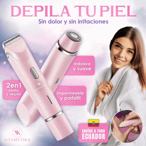 KOSMETIKA® DEPILADORA BIKINI PARA MUJER 2 EN 1