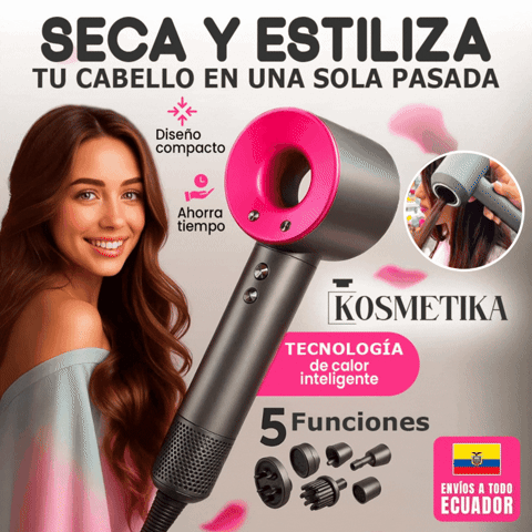 SECADOR DE CABELLO 5 EN 1 🎁PROMO ENVÍO GRATIS🎁