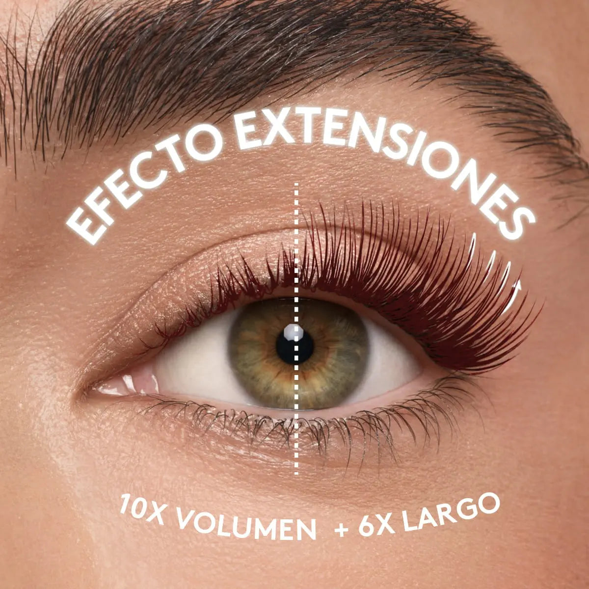 Máscara De Pestañas Burgundy Mega Tubing Extensions Ésika