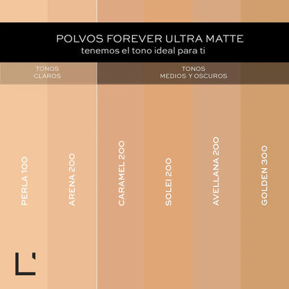 Polvos Compactos Forever Ultra Matte Lbel