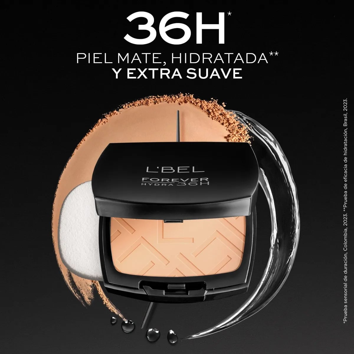 Polvos Hidratantes Forever Hydra Lbel - Tono Creme 110