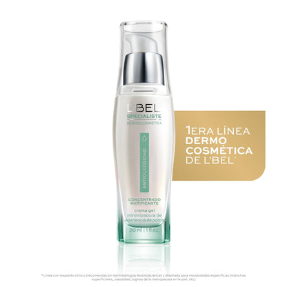 Crema de día Lbel Specialiste Concentrado Matificante 30ml - piel grasa