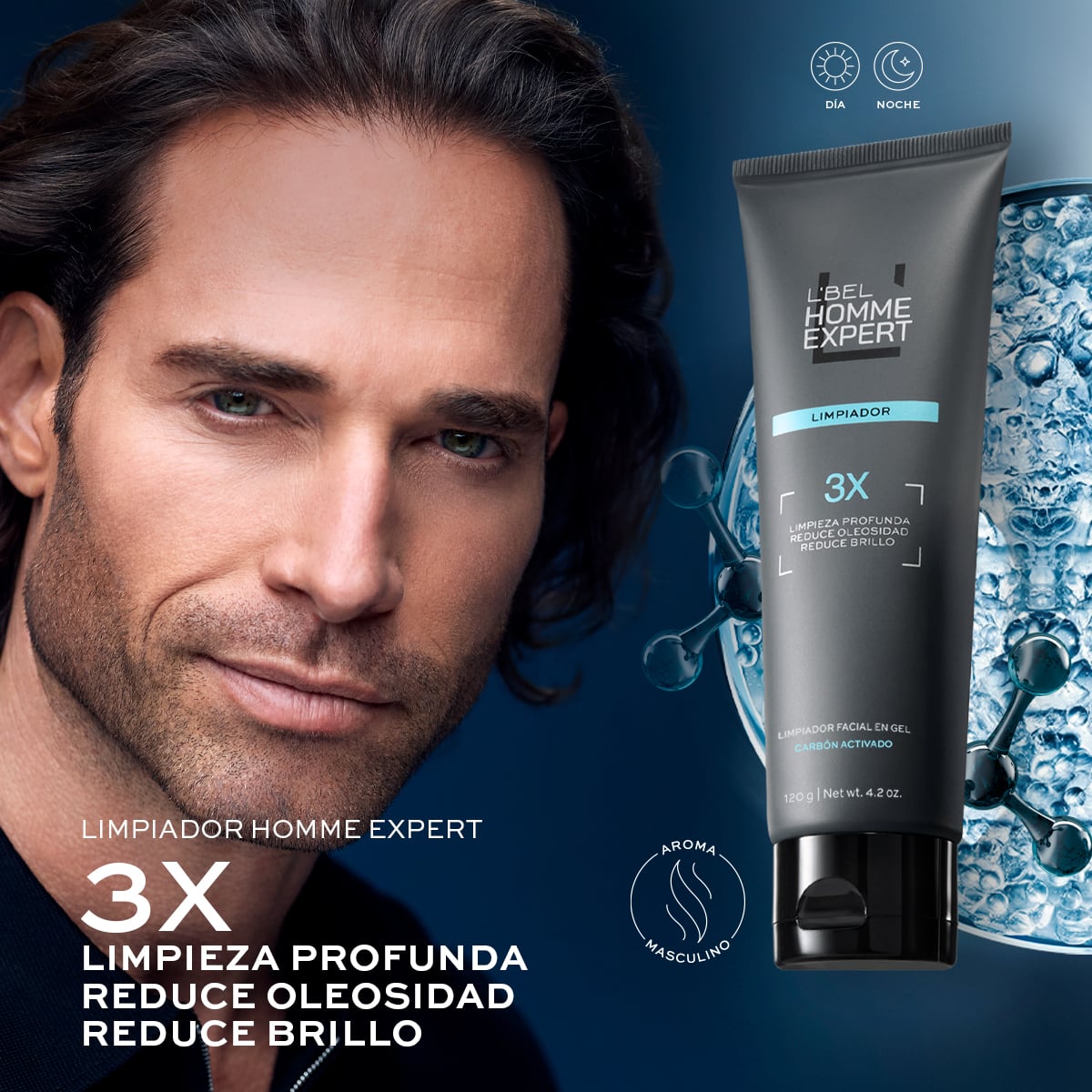 Limpiador Facial Lbel Homme 120g