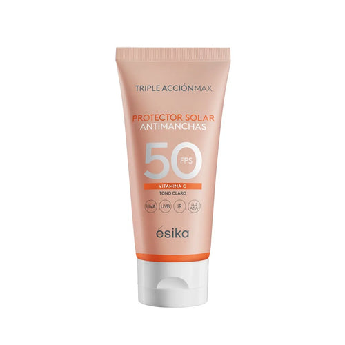 Protector Facial Antimanchas con Color FPS 50 Triple Acción Max