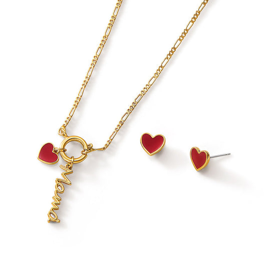 Cadena + Aretes MAMÁ
