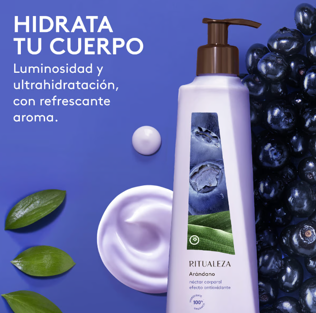 Crema corporal aroma dulce a Arándanos