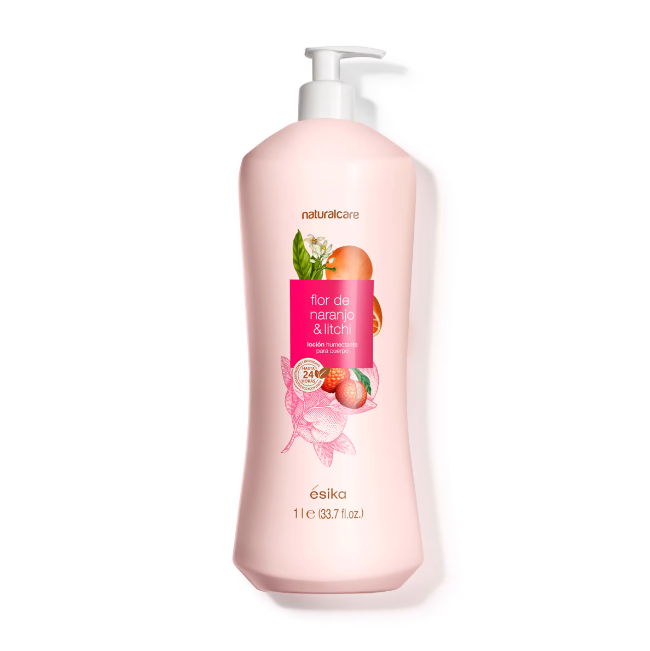 Crema humectante Naturalcare aroma Flor de Naranjo & Litchi