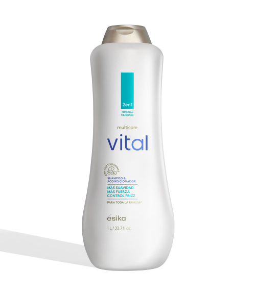 Shampoo+ acondicionador - Vital 2 en 1 - 1 litro